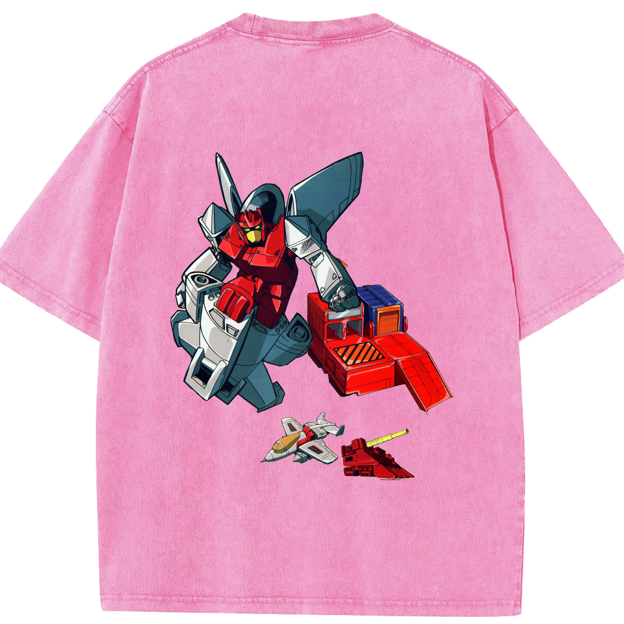 （画像用）  綿100% ヴィンテージ風 半袖Tシャツ（背面プリント）